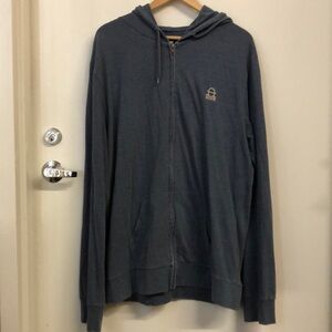 Active Ride Shop Men’s Zip-Up Hoodie Sweater Blue Size XL